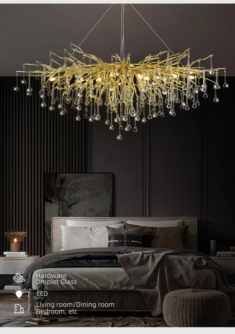 Modern Living Room Ceiling Chandelier Creative Glass Ball Pendant Light For Living Room Led Pendant Lamp Light For Dinning Room